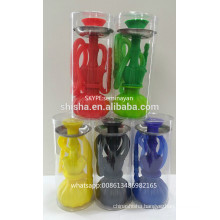 China Hookah Factory Plastic Small Colorful Silicone Shisha